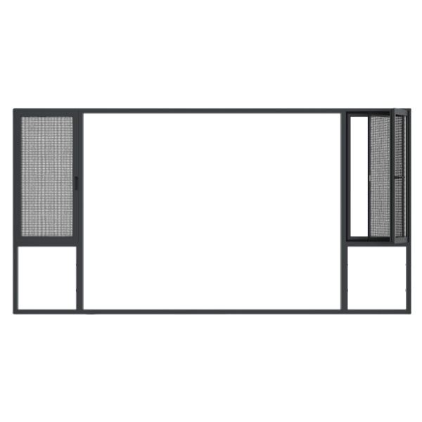 Window Screen Opens Outside